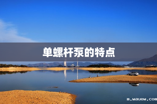 单螺杆泵的特点 单螺杆泵的特点