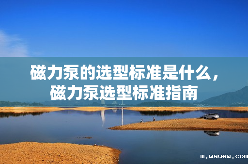 磁力泵的选型标准是什么,磁力泵选型标准指南 磁力泵的选型标准是什么,磁力泵选型标准指南