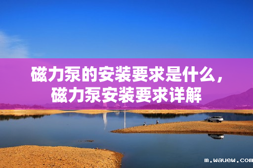 磁力泵的安装要求是什么,磁力泵安装要求详解 磁力泵的安装要求是什么,磁力泵安装要求详解