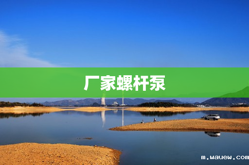 厂家螺杆泵 厂家螺杆泵