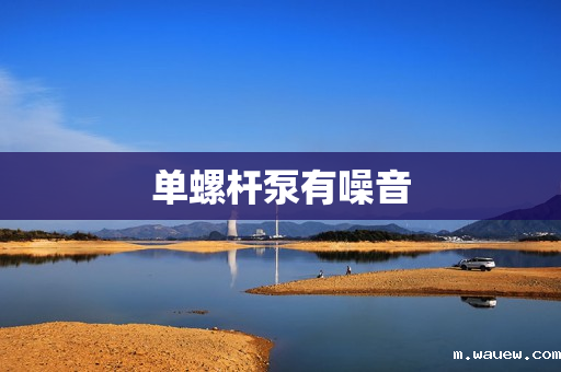 单螺杆泵有噪音 单螺杆泵有噪音