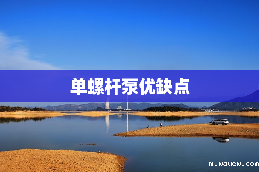 单螺杆泵优缺点 单螺杆泵优缺点