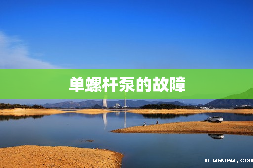 单螺杆泵的故障 单螺杆泵的故障