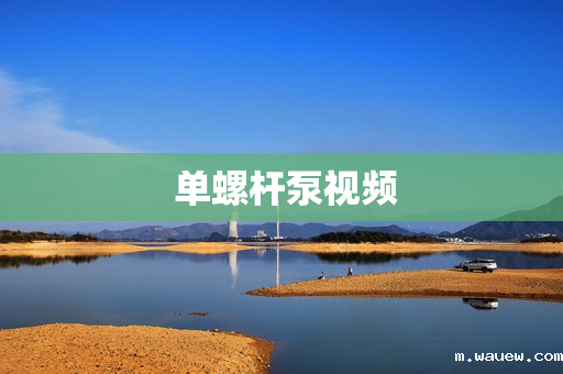 单螺杆泵视频 单螺杆泵视频