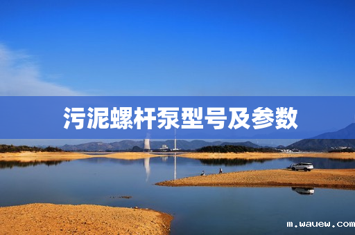 污泥螺杆泵型号及参数 污泥螺杆泵型号及参数
