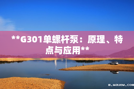 **G301单螺杆泵:原理、特点与应用** **G301单螺杆泵:原理、特点与应用**