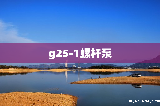 g25-1螺杆泵 g25-1螺杆泵