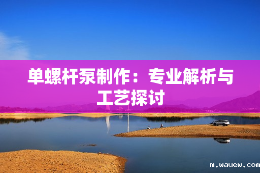 单螺杆泵制作:专业解析与工艺探讨 单螺杆泵制作:专业解析与工艺探讨