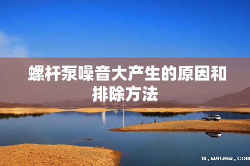 螺杆泵噪音大产生的原因和排除方法 螺杆泵噪音大产生的原因和排除方法