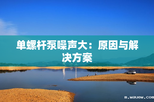 单螺杆泵噪声大:原因与解决方案 单螺杆泵噪声大:原因与解决方案