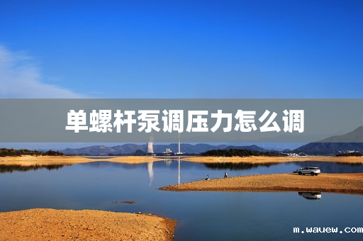 单螺杆泵调压力怎么调 单螺杆泵调压力怎么调