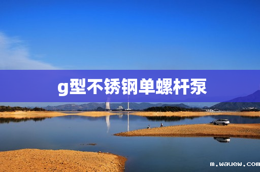 g型不锈钢单螺杆泵 g型不锈钢单螺杆泵