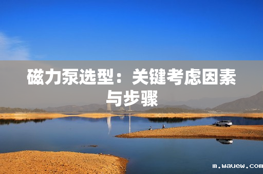 磁力泵选型:关键考虑因素与步骤 磁力泵选型:关键考虑因素与步骤