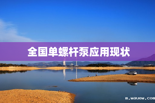 全国单螺杆泵应用现状 全国单螺杆泵应用现状