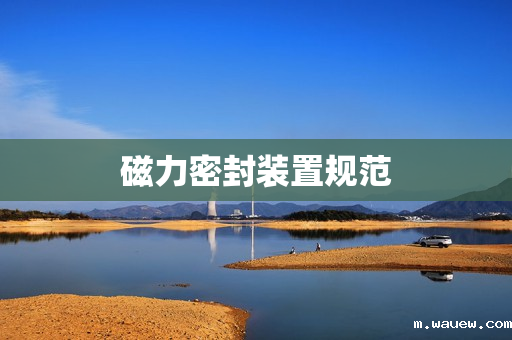 磁力密封装置规范 磁力密封装置规范