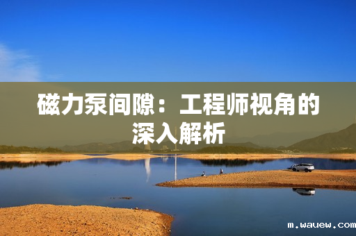 磁力泵间隙:工程师视角的深入解析 磁力泵间隙:工程师视角的深入解析