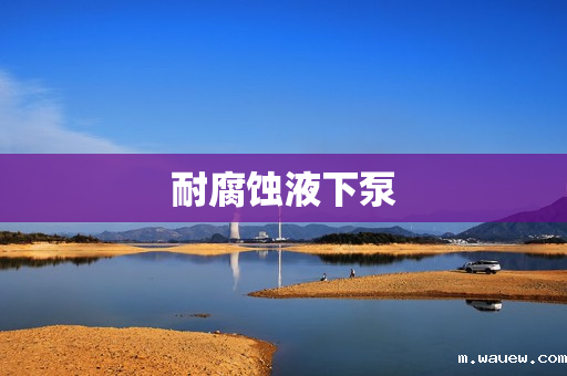 耐腐蚀液下泵 耐腐蚀液下泵