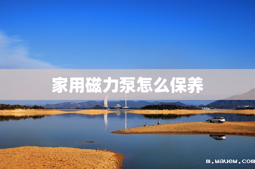 家用磁力泵怎么保养 家用磁力泵怎么保养