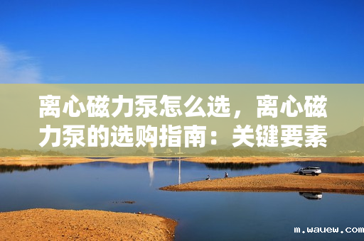 离心磁力泵怎么选,离心磁力泵的选购指南:关键要素与实用技巧助您做出明智选择 离心磁力泵怎么选,离心磁力泵的选购指南:关键要素与实用技巧助您做出明智选择