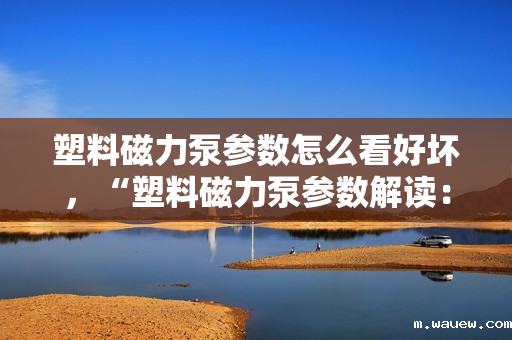 塑料磁力泵参数怎么看好坏,“塑料磁力泵参数解读:如何准确评估性能优劣” 塑料磁力泵参数怎么看好坏,“塑料磁力泵参数解读:如何准确评估性能优劣”