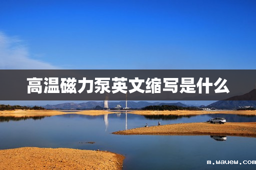 高温磁力泵英文缩写是什么 高温磁力泵英文缩写是什么