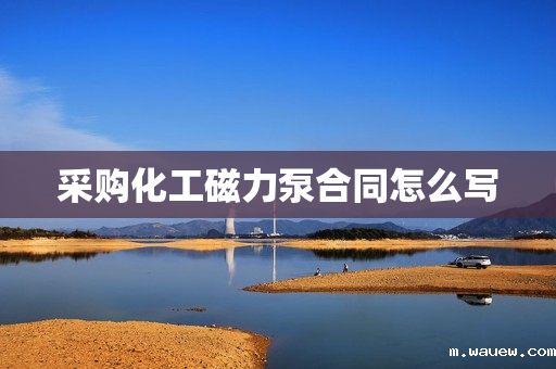 采购化工磁力泵合同怎么写 采购化工磁力泵合同怎么写