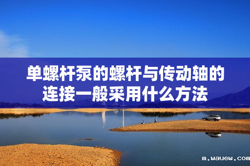 单螺杆泵的螺杆与传动轴的连接一般采用什么方法 单螺杆泵的螺杆与传动轴的连接一般采用什么方法