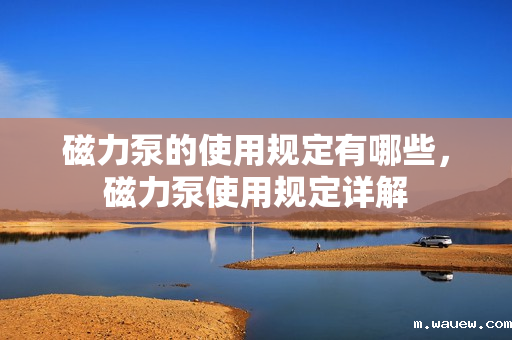 磁力泵的使用规定有哪些，磁力泵使用规定详解